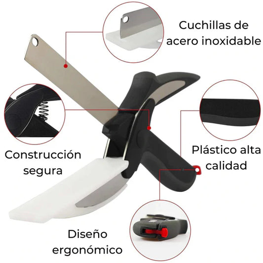 SnapChop™ : Cuchillo Tijera Cortador Inteligente