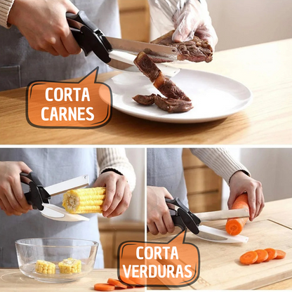 SnapChop™ : Cuchillo Tijera Cortador Inteligente