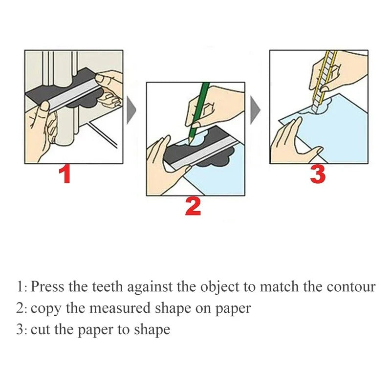 ShapeLock™ : Medidor De Contorno Duplicador De Forma